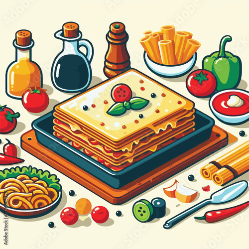dinner, food, cuisine, lasagna, delicious, italian, traditional, meat, pasta, fresh, dish, restaurant, cheese, meal, homemade, beef, classic, sauce, basil, tomato, baked, lunch, plate, cooking, tasty,
