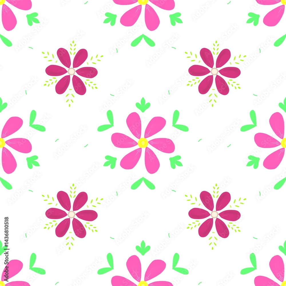 seamless pattern with flowers seamless pattern with flowers