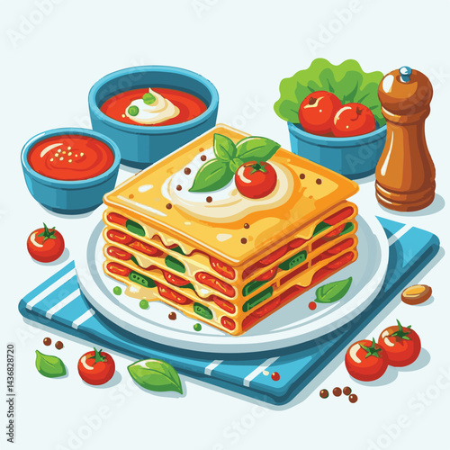 dinner, food, cuisine, lasagna, delicious, italian, traditional, meat, pasta, fresh, dish, restaurant, cheese, meal, homemade, beef, classic, sauce, basil, tomato, baked, lunch, plate, cooking, tasty,