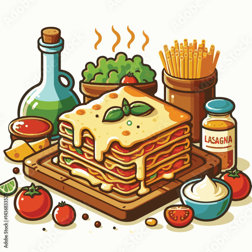 dinner, food, cuisine, lasagna, delicious, italian, traditional, meat, pasta, fresh, dish, restaurant, cheese, meal, homemade, beef, classic, sauce, basil, tomato, baked, lunch, plate, cooking, tasty,
