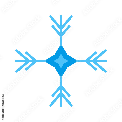 Frost flat icon