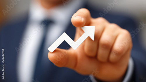 Obraz na płótnie Boost your business with growth strategies, enhancing value and progress for lasting success in the competitive market. w salonie