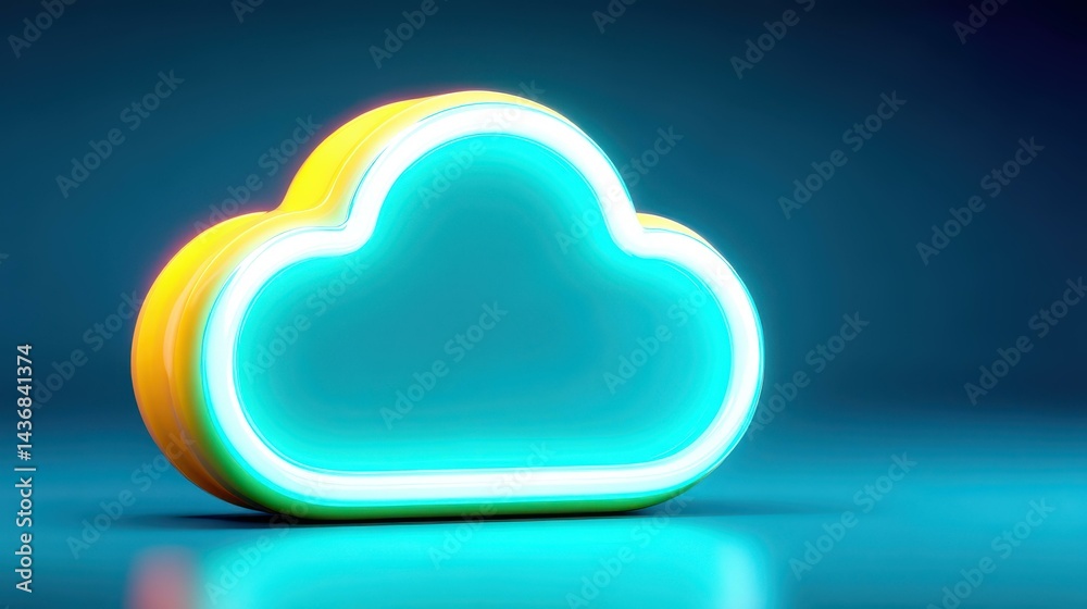 Explore the latest in cloud computing with sleek designs and a minimalist touch, capturing the essence of an ethereal sky.