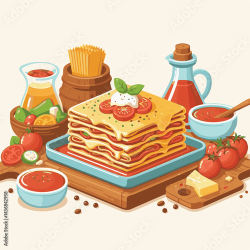 dinner, food, cuisine, lasagna, delicious, italian, traditional, meat, pasta, fresh, dish, restaurant, cheese, meal, homemade, beef, classic, sauce, basil, tomato, baked, lunch, plate, cooking, tasty,