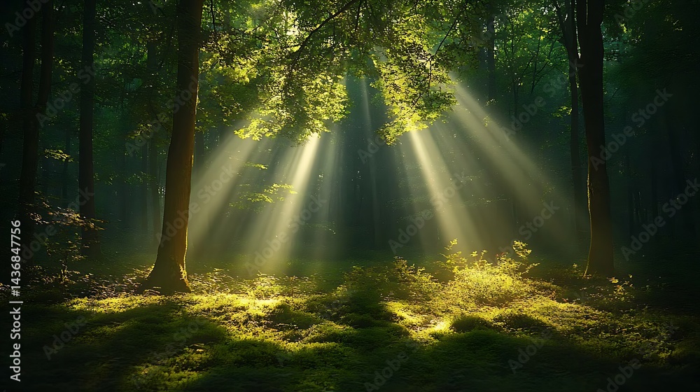 Obraz premium Magical nature enchanted high resolution hd images