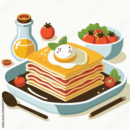 dinner, food, cuisine, lasagna, delicious, italian, traditional, meat, pasta, fresh, dish, restaurant, cheese, meal, homemade, beef, classic, sauce, basil, tomato, baked, lunch, plate, cooking, tasty,