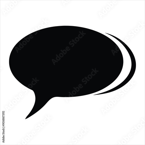 Thin Narrow Speech Bubble Design for Long Monologues