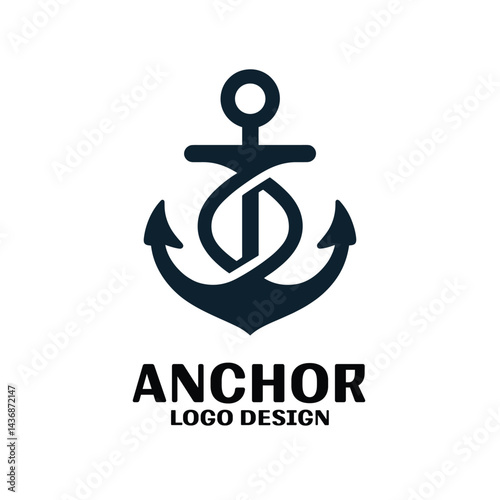 Anchor Vector Logo Design