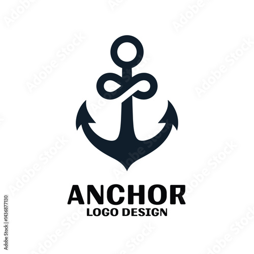 Anchor Vector Logo Design