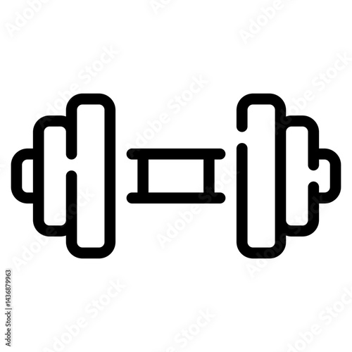 Icon Dumbbell Weightlifting Equipment