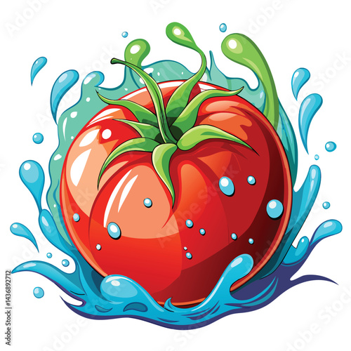 Fresh Tomato Splash