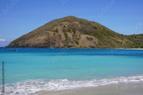Fototapeta Naklejka Na Ścianę i Meble -  tropical beach in Lombok Indonesia