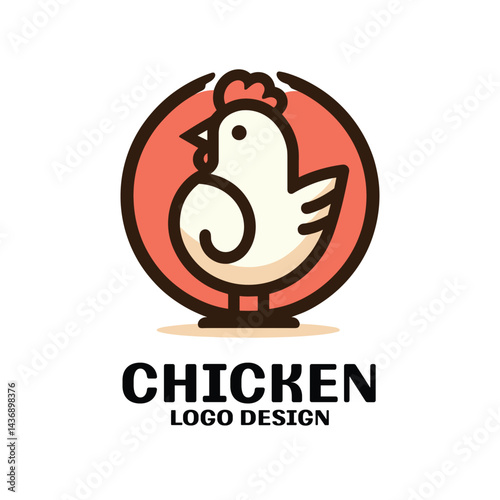 Chicken Vector Logo Design