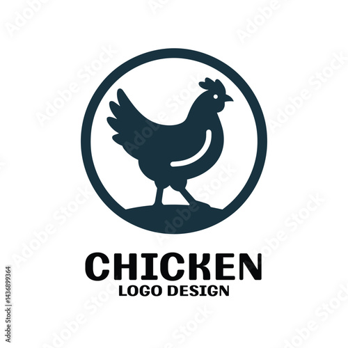 Chicken Vector Logo Design