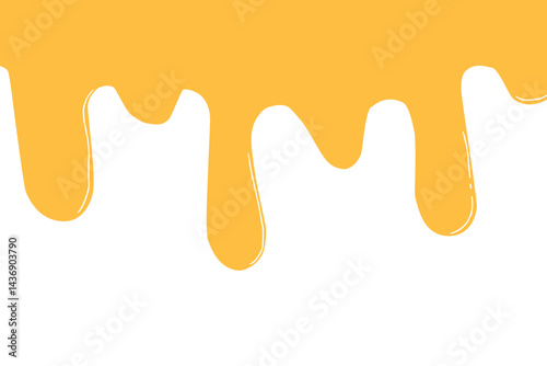 Vector melted cheese isolated on white background. Cheese vector. wallpaper. cheese on white background. Cheese frame.
