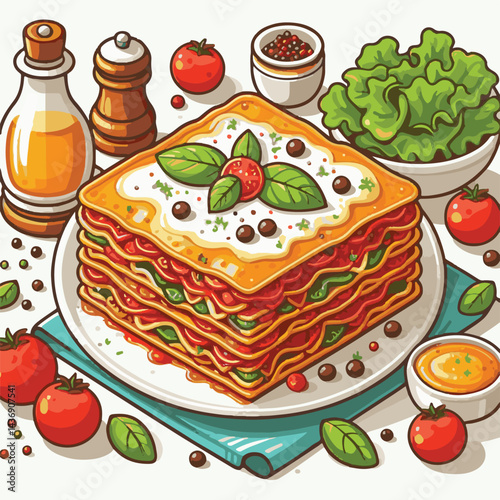 dinner, food, cuisine, lasagna, delicious, italian, traditional, meat, pasta, fresh, dish, restaurant, cheese, meal, homemade, beef, classic, sauce, basil, tomato, baked, lunch, plate, cooking, tasty,