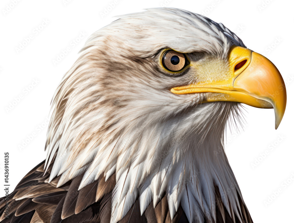 Obraz premium PNG Eagle animal beak bird.