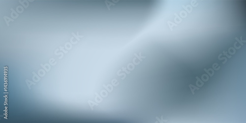 Modern render with fluid shapes and blue metallic reflections suitable for backgrounds abstract modern art design