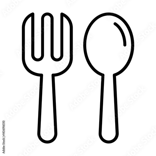 Baby cutlery Icon