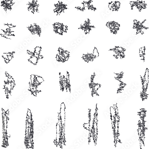 Texture or set of noisy spots