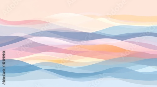 Abstract wavy landscape (1)