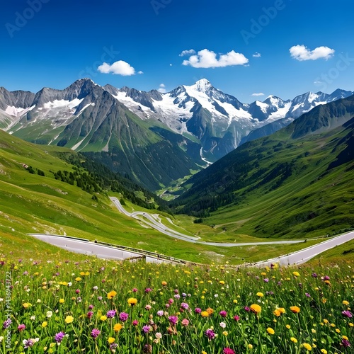 Breathtaking Grossglockner High Alpine Road, Austria