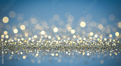 Celestial Dust & Azure Glow AI Generated