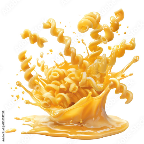 PNG American mac n cheese macaroni dessert cream.