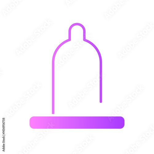 condom gradient icon