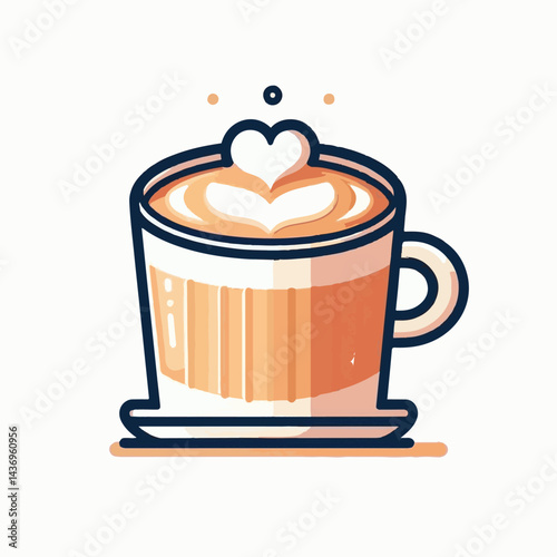 latte, drink, cafe, coffee, beverage, cup, milk, aroma, caffeine, hot, espresso, white, breakfast, cappuccino, background, mug, cream, brown, food, art, isolated, morning, design, fresh, foam, mocha, 