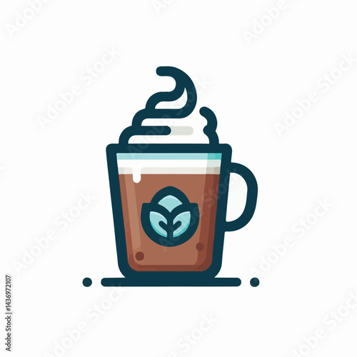 latte, drink, cafe, coffee, beverage, cup, milk, aroma, caffeine, hot, espresso, white, breakfast, cappuccino, background, mug, cream, brown, food, art, isolated, morning, design, fresh, foam, mocha, 