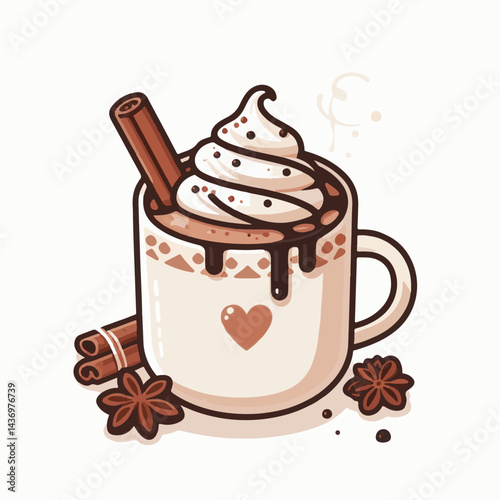 latte, drink, cafe, coffee, beverage, cup, milk, aroma, caffeine, hot, espresso, white, breakfast, cappuccino, background, mug, cream, brown, food, art, isolated, morning, design, fresh, foam, mocha, 