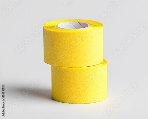 Two Rolls Yellow Anti-Slip Tape Safety Floor Grip