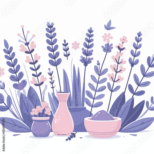 floral, nature, lavender, plant, design, flower, purple, background, blossom, isolated, bouquet, botanical, herbal, natural, herb, bloom, beauty, flora, art, vintage, violet, aroma, illustration, gard