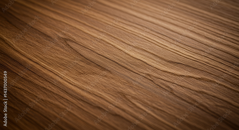 Naklejka premium Detailed Brown Wood Grain Surface with Natural Texture Pattern