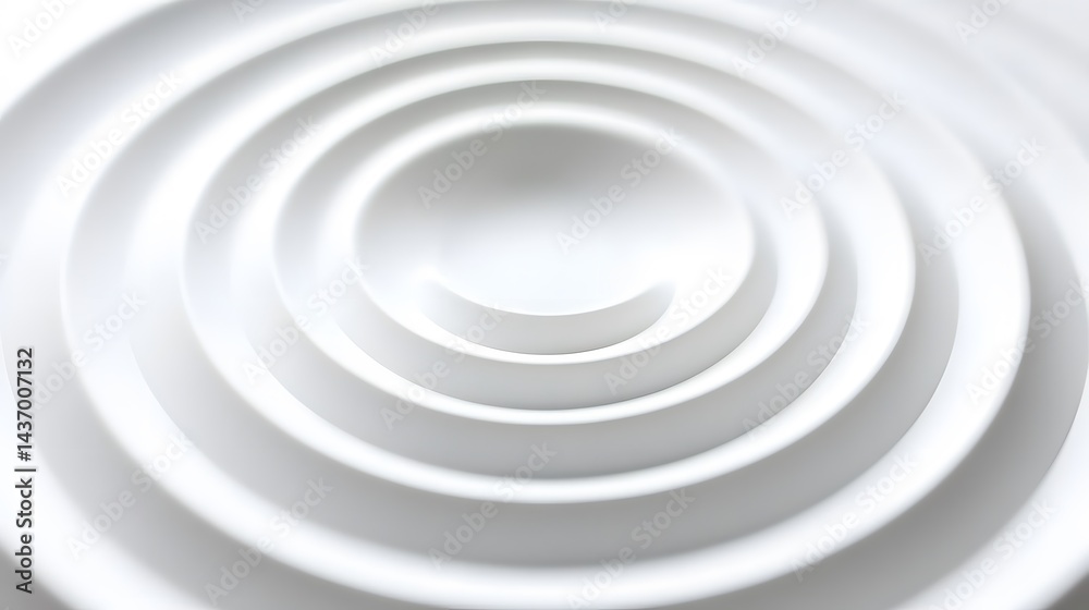 Obraz premium Abstract White Spiral Background Texture Design