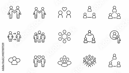 set of community related line icons  teamwork  sup (1).eps
