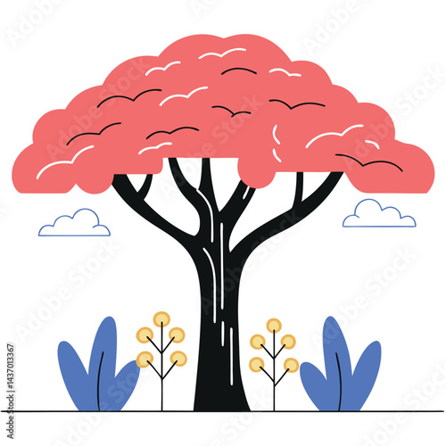 Desert Trees and Cactus Icons saguaro technically a cactus, quiver, dragon, date palm, tamarisk, desert ironwood, palo verde, joshua, acacia