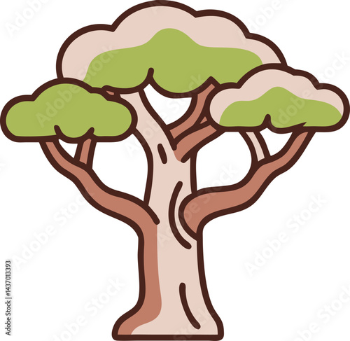 Desert Trees and Cactus Icons saguaro technically a cactus, quiver, dragon, date palm, tamarisk, desert ironwood, palo verde, joshua, acacia