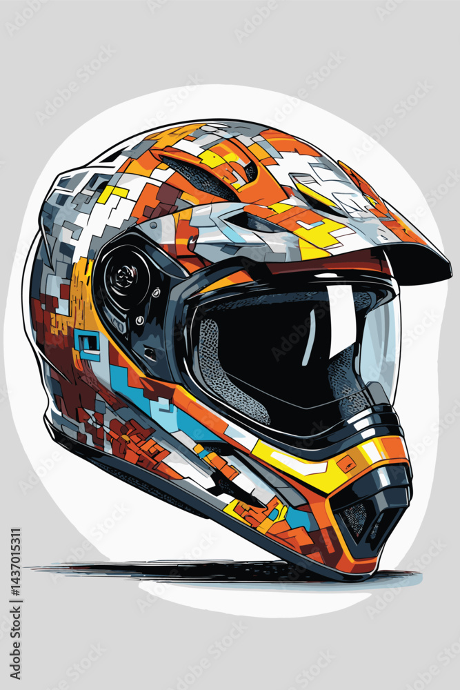 unique and cool helmet motorcycle vector unique and cool helmet motorcycle vector