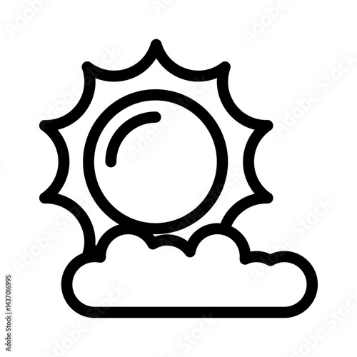 sun line icon