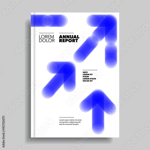 기하학적이고 모던한 표지 디자인, 브로셔 연차보고서 리플렛 전단지 프레젠테이션 - Modern cover design for brochures, annual reports, flyers, and business presentations