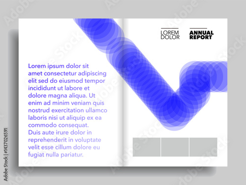 모던한 목차와 도비라 내지 디자인, 브로셔, 연차보고서, 리플렛, 전단지, 프레젠테이션 - Modern Layout Design for Contents and Chapter Intro Page - brochures, annual reports, flyers, and business presentations