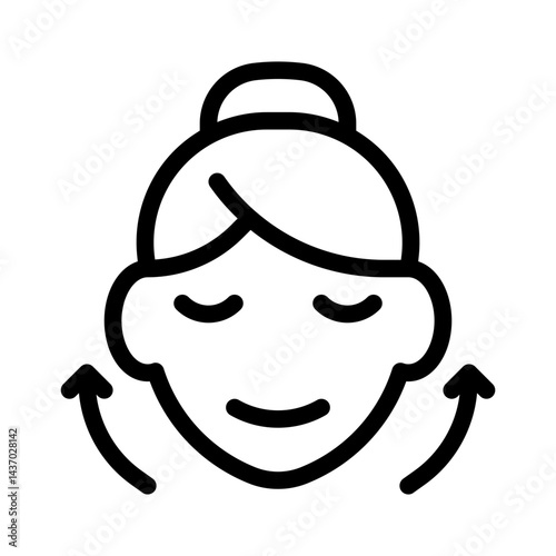 face line icon