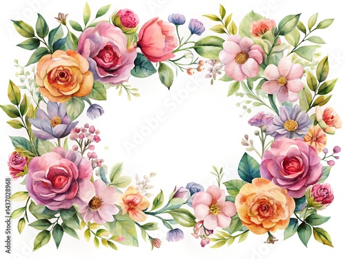 bouquet of roses isolated on white