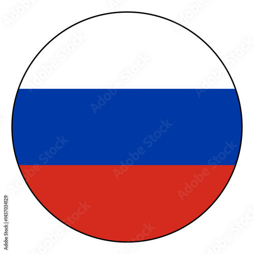 Flag of Russia. Black edge. Russia button flag logo icon computer vector illustration design. Free Download Flag of Russia. Black edge. Russia button flag logo icon computer vector illustration design. - GFXLoad