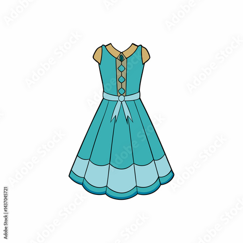 fashion dress on mannequin