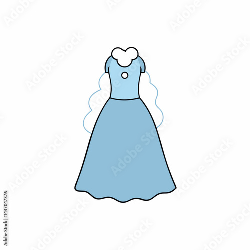 white wedding dress