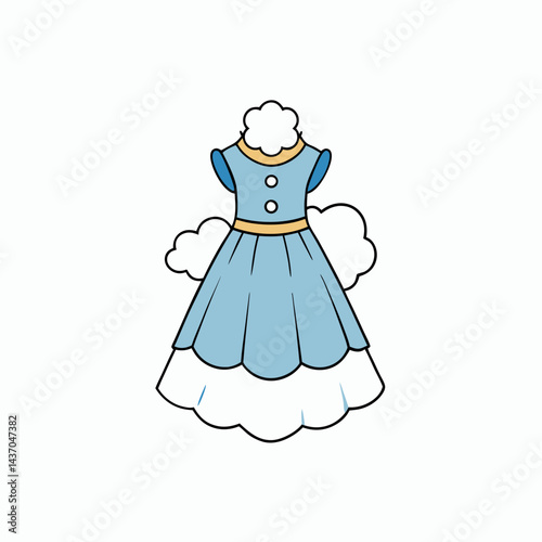 girl in a dress