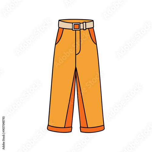 pants isolated on white
